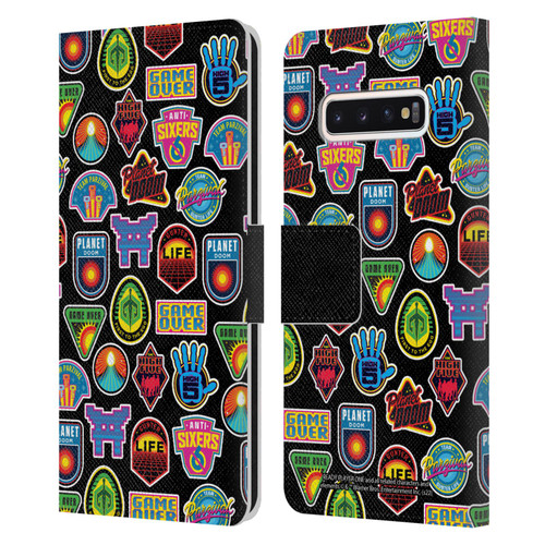 Ready Player One Graphics Collage Leather Book Wallet Case Cover For Samsung Galaxy S10