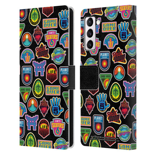 Ready Player One Graphics Collage Leather Book Wallet Case Cover For Samsung Galaxy S21+ 5G