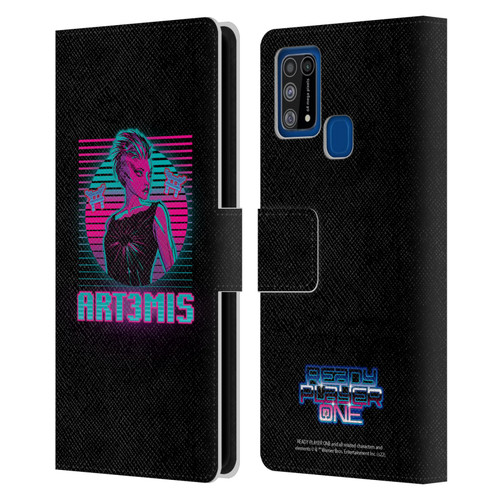 Ready Player One Graphics Character Art Leather Book Wallet Case Cover For Samsung Galaxy M31 (2020)