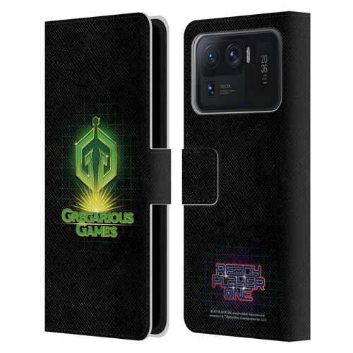 Ready Player One Graphics Logo Leather Book Wallet Case Cover For Xiaomi Mi 11 Ultra