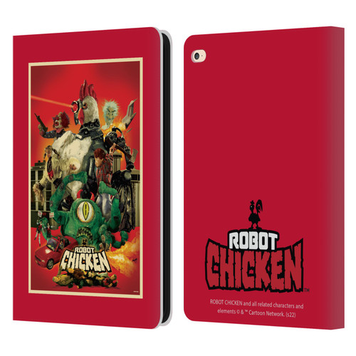 Robot Chicken Graphics Poster Leather Book Wallet Case Cover For Apple iPad Air 2 (2014)