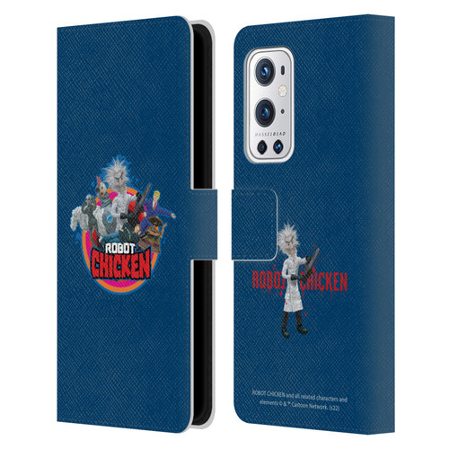 Robot Chicken Graphics Characters Leather Book Wallet Case Cover For OnePlus 9 Pro