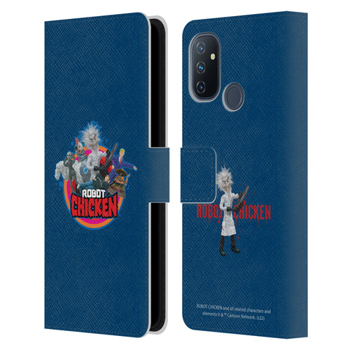 Robot Chicken Graphics Characters Leather Book Wallet Case Cover For OnePlus Nord N100