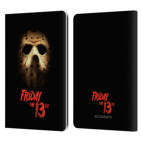 Friday the 13th 2009 Graphics Jason Voorhees Poster Leather Book Wallet Case Cover For Amazon Kindle Paperwhite 1 / 2 / 3
