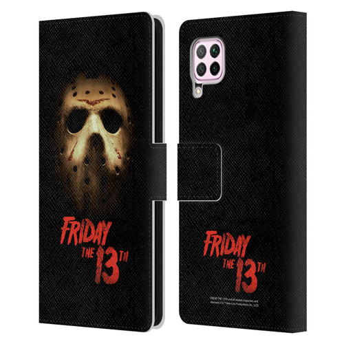 Friday the 13th 2009 Graphics Jason Voorhees Poster Leather Book Wallet Case Cover For Huawei Nova 6 SE / P40 Lite