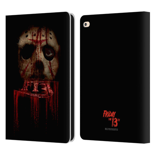 Friday the 13th 2009 Graphics Jason Voorhees Leather Book Wallet Case Cover For Apple iPad Air 2 (2014)