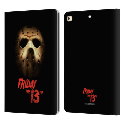 Friday the 13th 2009 Graphics Jason Voorhees Poster Leather Book Wallet Case Cover For Apple iPad 9.7 2017 / iPad 9.7 2018
