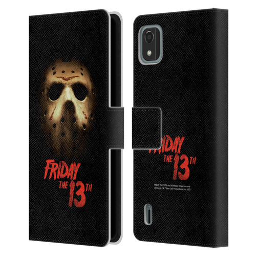 Friday the 13th 2009 Graphics Jason Voorhees Poster Leather Book Wallet Case Cover For Nokia C2 2nd Edition