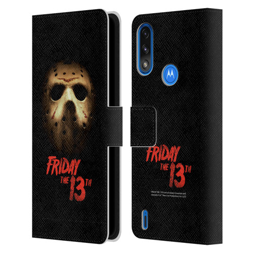 Friday the 13th 2009 Graphics Jason Voorhees Poster Leather Book Wallet Case Cover For Motorola Moto E7 Power / Moto E7i Power