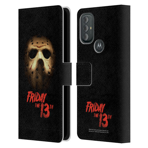 Friday the 13th 2009 Graphics Jason Voorhees Poster Leather Book Wallet Case Cover For Motorola Moto G10 / Moto G20 / Moto G30