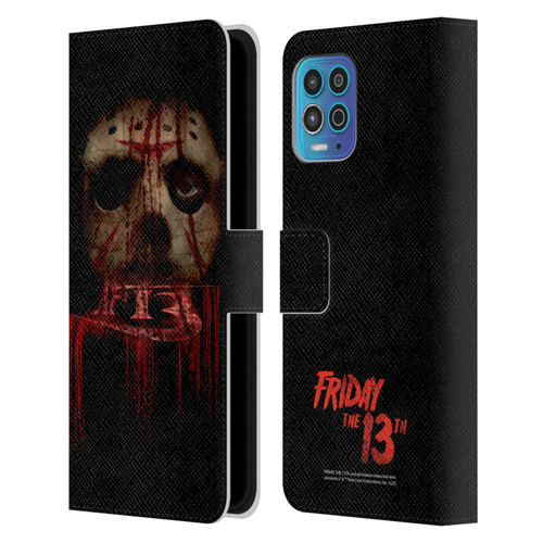 Friday the 13th 2009 Graphics Jason Voorhees Leather Book Wallet Case Cover For Motorola Moto G100