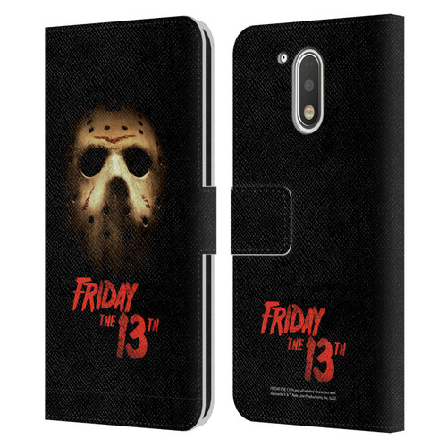 Friday the 13th 2009 Graphics Jason Voorhees Poster Leather Book Wallet Case Cover For Motorola Moto G41