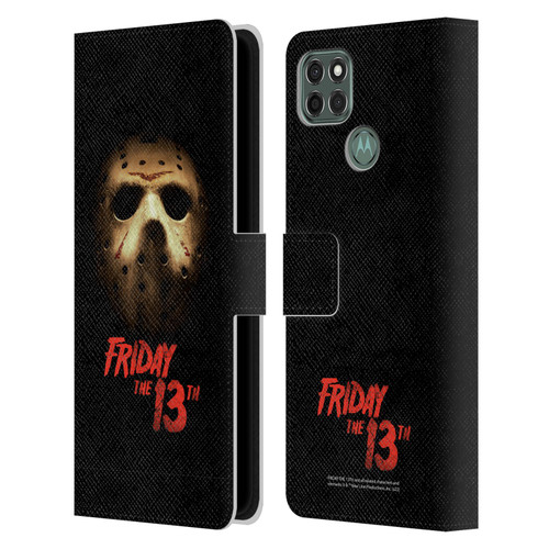 Friday the 13th 2009 Graphics Jason Voorhees Poster Leather Book Wallet Case Cover For Motorola Moto G9 Power