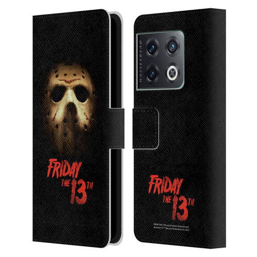 Friday the 13th 2009 Graphics Jason Voorhees Poster Leather Book Wallet Case Cover For OnePlus 10 Pro