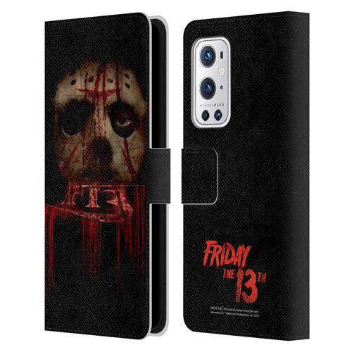 Friday the 13th 2009 Graphics Jason Voorhees Leather Book Wallet Case Cover For OnePlus 9 Pro