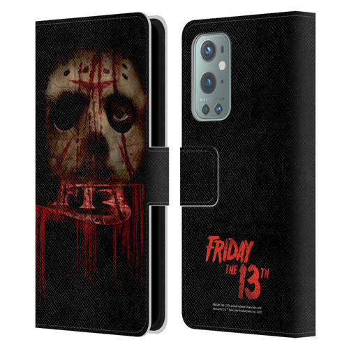Friday the 13th 2009 Graphics Jason Voorhees Leather Book Wallet Case Cover For OnePlus 9