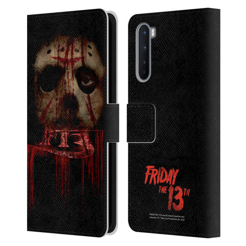 Friday the 13th 2009 Graphics Jason Voorhees Leather Book Wallet Case Cover For OnePlus Nord 5G