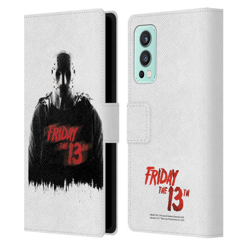 Friday the 13th 2009 Graphics Jason Voorhees Key Art Leather Book Wallet Case Cover For OnePlus Nord 2 5G