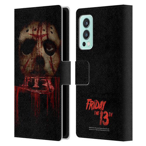 Friday the 13th 2009 Graphics Jason Voorhees Leather Book Wallet Case Cover For OnePlus Nord 2 5G