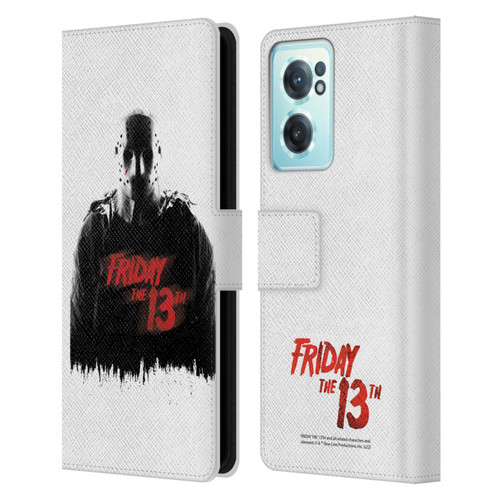 Friday the 13th 2009 Graphics Jason Voorhees Key Art Leather Book Wallet Case Cover For OnePlus Nord CE 2 5G