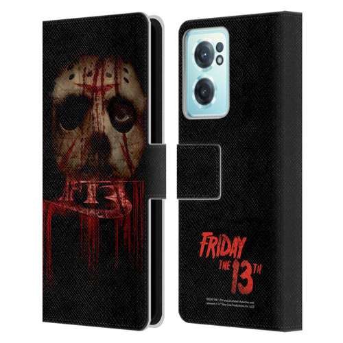 Friday the 13th 2009 Graphics Jason Voorhees Leather Book Wallet Case Cover For OnePlus Nord CE 2 5G