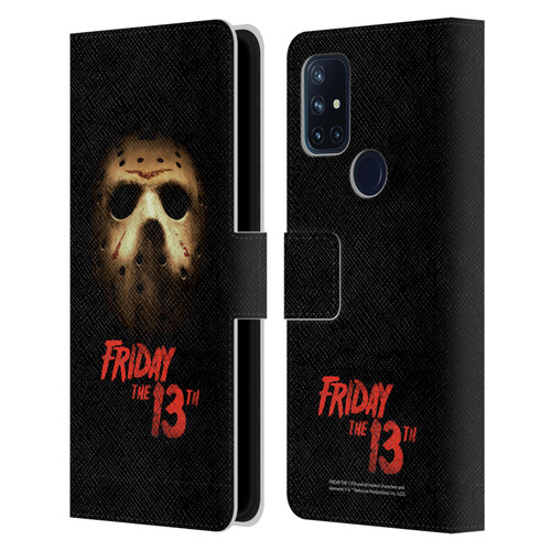 Friday the 13th 2009 Graphics Jason Voorhees Poster Leather Book Wallet Case Cover For OnePlus Nord N10 5G