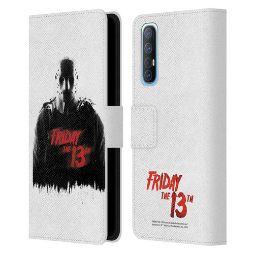 Friday the 13th 2009 Graphics Jason Voorhees Key Art Leather Book Wallet Case Cover For OPPO Find X2 Neo 5G
