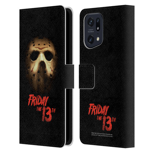 Friday the 13th 2009 Graphics Jason Voorhees Poster Leather Book Wallet Case Cover For OPPO Find X5