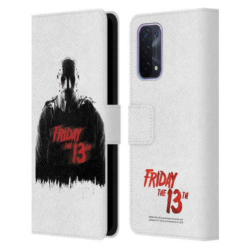 Friday the 13th 2009 Graphics Jason Voorhees Key Art Leather Book Wallet Case Cover For OPPO A54 5G