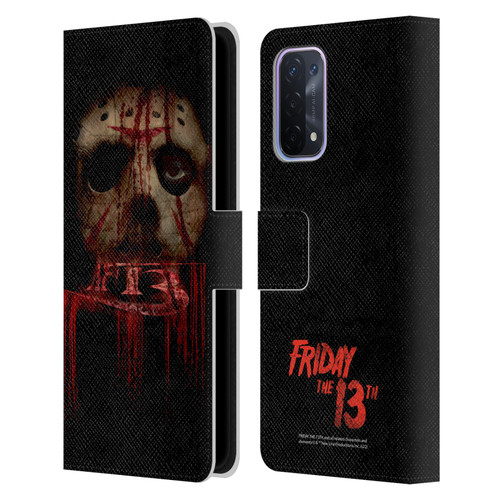 Friday the 13th 2009 Graphics Jason Voorhees Leather Book Wallet Case Cover For OPPO A54 5G