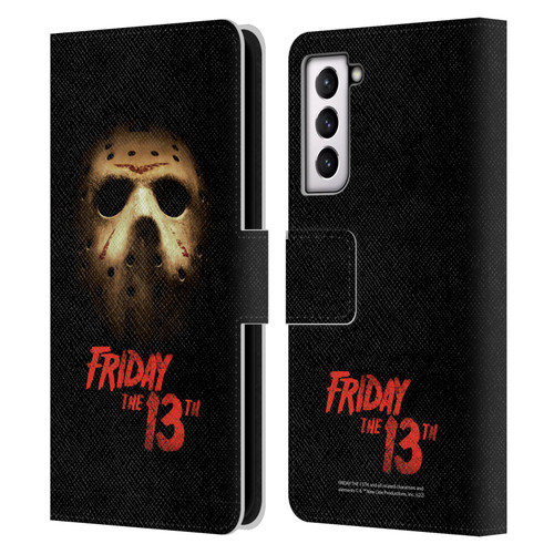 Friday the 13th 2009 Graphics Jason Voorhees Poster Leather Book Wallet Case Cover For Samsung Galaxy S21 5G