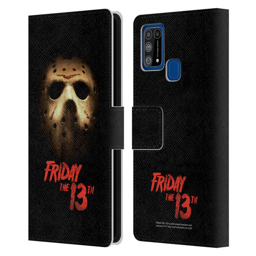 Friday the 13th 2009 Graphics Jason Voorhees Poster Leather Book Wallet Case Cover For Samsung Galaxy M31 (2020)