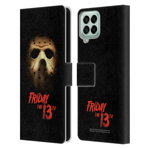 Friday the 13th 2009 Graphics Jason Voorhees Poster Leather Book Wallet Case Cover For Samsung Galaxy M53 (2022)