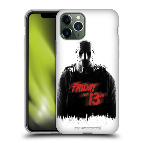 Friday the 13th 2009 Graphics Jason Voorhees Key Art Soft Gel Case for Apple iPhone 11 Pro