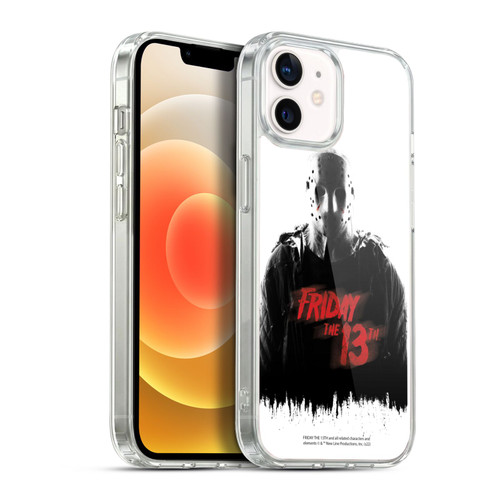 Friday the 13th 2009 Graphics Jason Voorhees Key Art Soft Gel Case for Apple iPhone 12 / iPhone 12 Pro & MagSafe