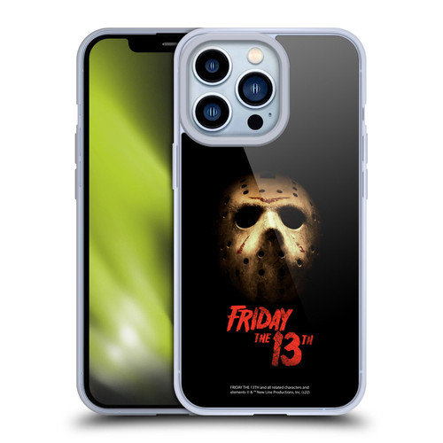 Friday the 13th 2009 Graphics Jason Voorhees Poster Soft Gel Case for Apple iPhone 13 Pro & MagSafe