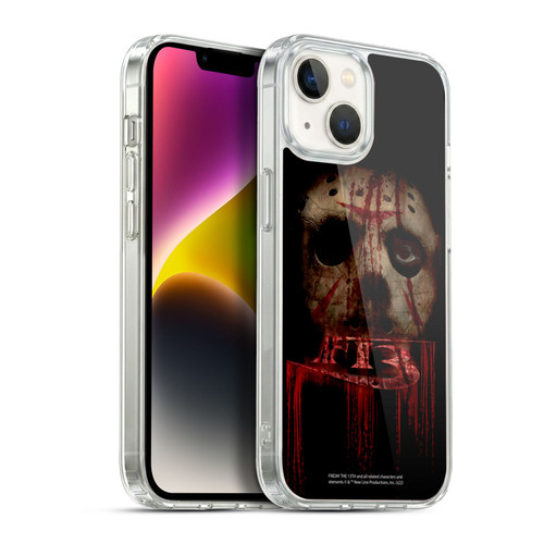 Friday the 13th 2009 Graphics Jason Voorhees Soft Gel Case for Apple iPhone 14