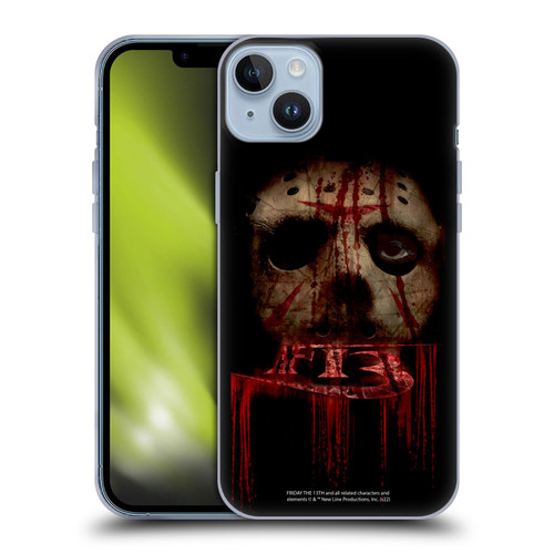 Friday the 13th 2009 Graphics Jason Voorhees Soft Gel Case for Apple iPhone 14 Plus