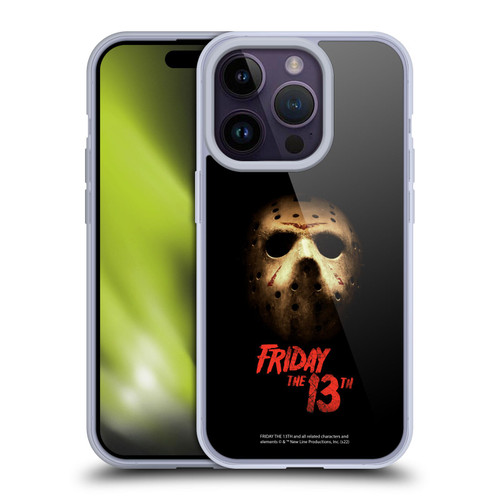 Friday the 13th 2009 Graphics Jason Voorhees Poster Soft Gel Case for Apple iPhone 14 Pro & MagSafe