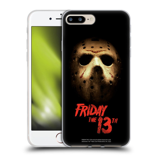 Friday the 13th 2009 Graphics Jason Voorhees Poster Soft Gel Case for Apple iPhone 7 Plus / iPhone 8 Plus
