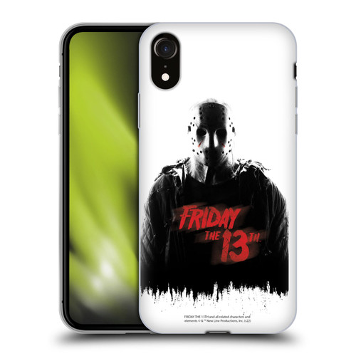 Friday the 13th 2009 Graphics Jason Voorhees Key Art Soft Gel Case for Apple iPhone XR