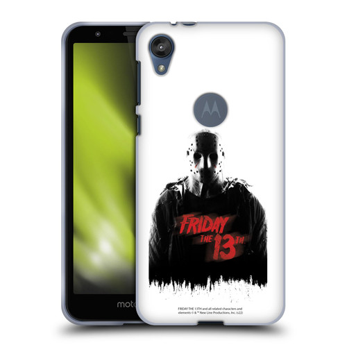 Friday the 13th 2009 Graphics Jason Voorhees Key Art Soft Gel Case for Motorola Moto E6