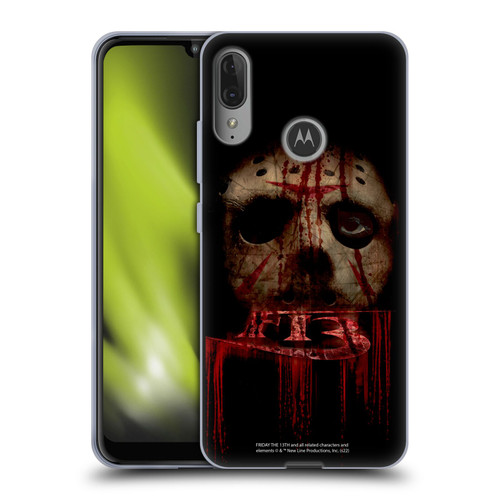 Friday the 13th 2009 Graphics Jason Voorhees Soft Gel Case for Motorola Moto E6 Plus