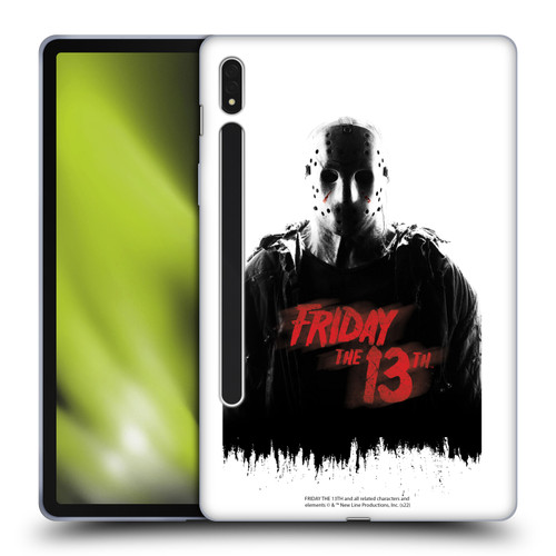 Friday the 13th 2009 Graphics Jason Voorhees Key Art Soft Gel Case for Samsung Galaxy Tab S8