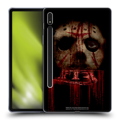 Friday the 13th 2009 Graphics Jason Voorhees Soft Gel Case for Samsung Galaxy Tab S8