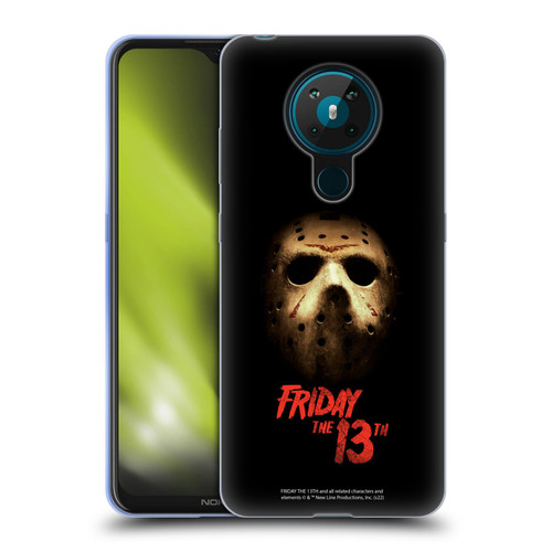 Friday the 13th 2009 Graphics Jason Voorhees Poster Soft Gel Case for Nokia 5.3