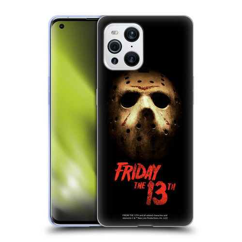 Friday the 13th 2009 Graphics Jason Voorhees Poster Soft Gel Case for OPPO Find X3 / Pro