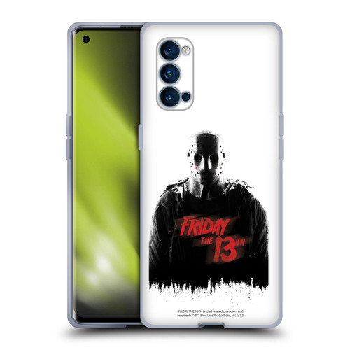 Friday the 13th 2009 Graphics Jason Voorhees Key Art Soft Gel Case for OPPO Reno 4 Pro 5G