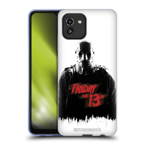 Friday the 13th 2009 Graphics Jason Voorhees Key Art Soft Gel Case for Samsung Galaxy A03 (2021)