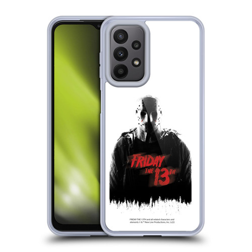 Friday the 13th 2009 Graphics Jason Voorhees Key Art Soft Gel Case for Samsung Galaxy A23 / 5G (2022)